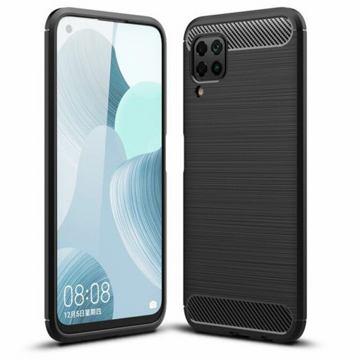 Husa telefon Huawei P40 Lite - Techsuit Carbon Silicone - Black