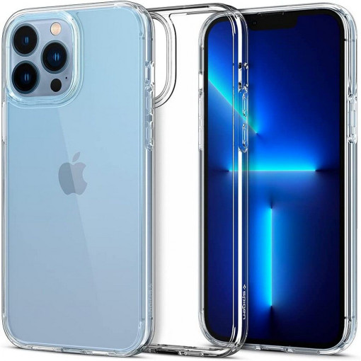 Husa telefon iPhone 13 Pro - Spigen Ultra Hybrid - Crystal Clear
