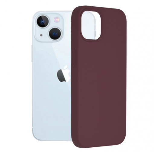 Husa telefon iPhone 13 - Techsuit Soft Edge Silicone - Plum Violet