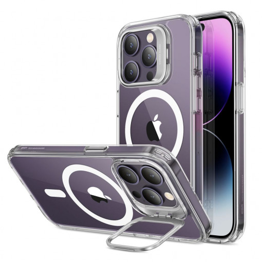 Husa telefon iPhone 14 Pro Max - ESR Classic Kickstand HaloLock - Clear