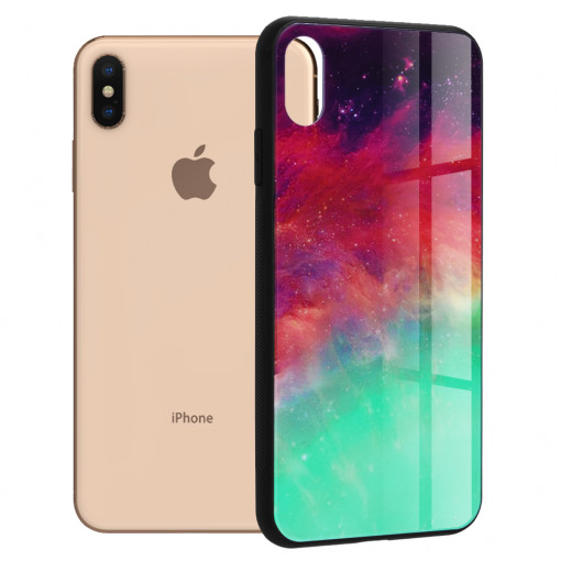 Husa telefon iPhone XS Max - Techsuit Glaze Series - Fiery Ocean