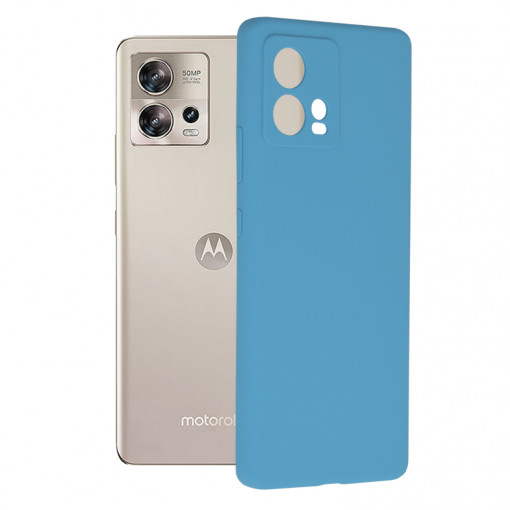 Husa telefon Motorola Edge 30 Fusion - Techsuit Soft Edge Silicone - Denim Blue