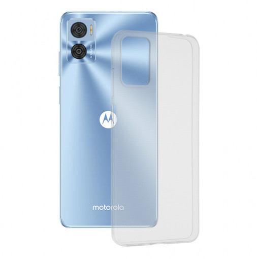 Husa telefon Motorola Moto E22 / Moto E22i - Techsuit Clear Silicone - Transparent
