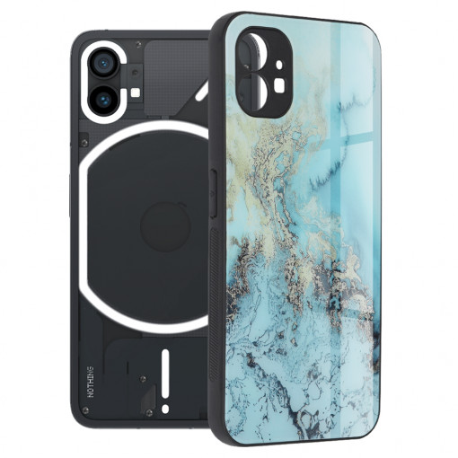 Husa telefon Nothing Phone (1) - Techsuit Glaze Series - Blue Ocean