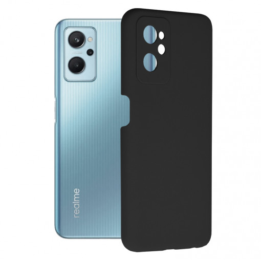 Husa telefon Realme 9i / Oppo A76 / A96 - Techsuit Soft Edge Silicone - Black
