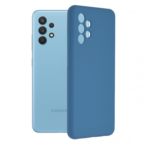 Husa telefon Samsung Galaxy A32 4G - Techsuit Soft Edge Silicone - Denim Blue