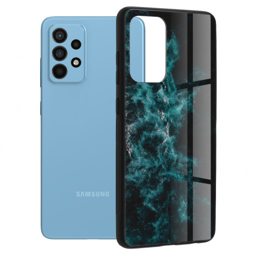 Husa telefon Samsung Galaxy A52 4G / A52 5G / A52s 5G - Techsuit Glaze Series - Blue Nebula