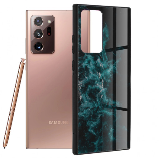 Husa telefon Samsung Galaxy Note 20 Ultra / Note 20 Ultra 5G - Techsuit Glaze Series - Blue Nebula