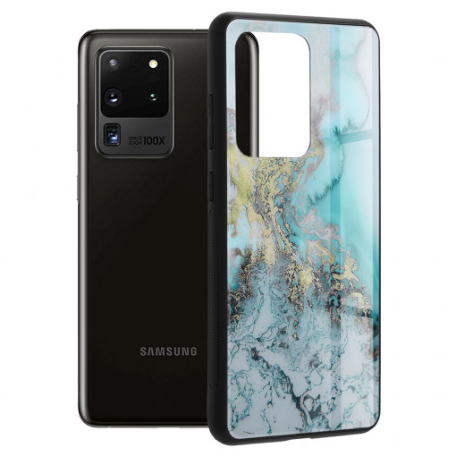 Husa telefon Samsung Galaxy S20 Ultra / S20 Ultra 5G - Techsuit Glaze Series - Blue Ocean