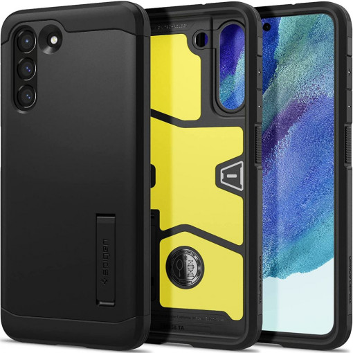 Husa telefon Samsung Galaxy S21 FE - Spigen Tough Armor - Black