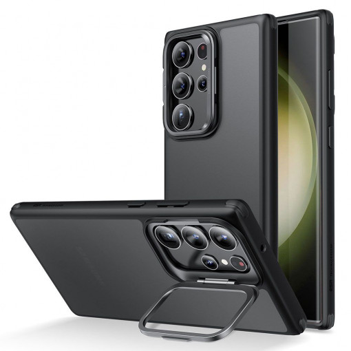 Husa telefon Samsung Galaxy S23 Ultra - ESR Classic Kickstand - Frosted Black