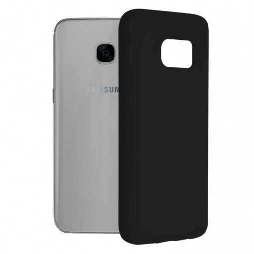 Husa telefon Samsung Galaxy S7 - Techsuit Soft Edge Silicone - Black