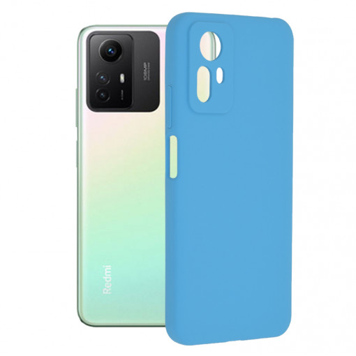 Husa telefon Xiaomi Redmi Note 12S - Techsuit Soft Edge Silicone - Denim Blue