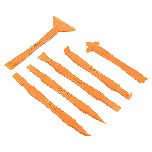 Kit Spudger 6in1 pentru Telefon - Jakemy Flexible Opening Tools (JM-OP16) - Orange