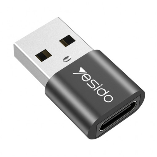 Adaptor OTG USB la Type-C 5Gbps - Yesido (GS09) - Black