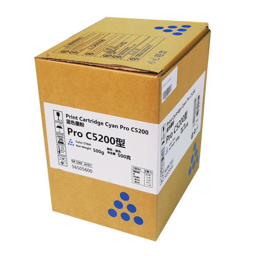 Cartus imprimanta copiator Ricoh C5200 C toner laser, cyan, compatibil 828429
