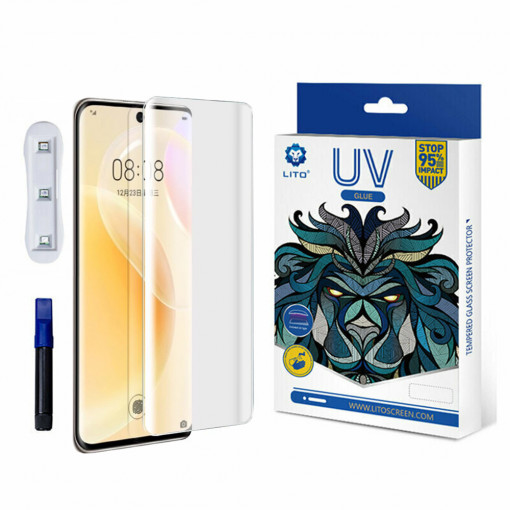 Folie protectie telefon Huawei Nova 9 / Honor 50 - Lito 3D UV Glass - Transparent - Img 1