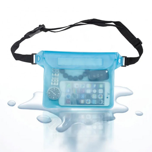 Geanta Waterproof pentru Accesorii - Techsuit - Blue
