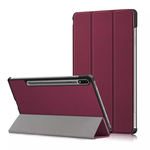 Husa pentru tableta Samsung Galaxy Tab S7 FE - Techsuit FoldPro - Burgundy