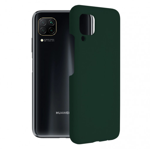 Husa telefon Huawei P40 Lite - Techsuit Soft Edge Silicone - Dark Green