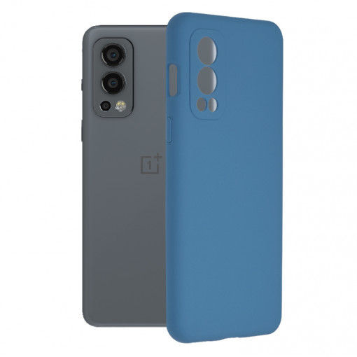 Husa telefon OnePlus Nord 2 5G - Techsuit Soft Edge Silicone - Denim Blue
