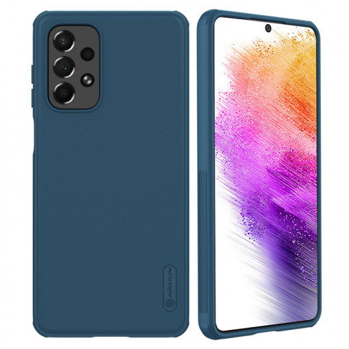 Husa telefon Samsung Galaxy A73 5G - Nillkin Super Frosted Shield Pro - Blue