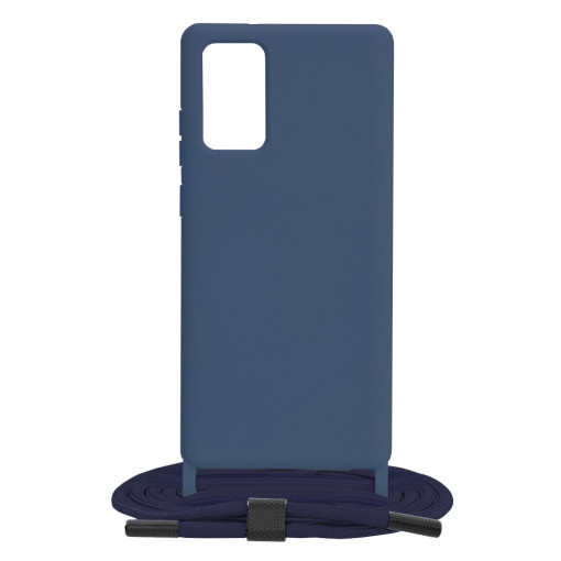 Husa telefon Samsung Galaxy Note 20 4G / Note 20 5G - Techsuit Crossbody Lanyard - Blue