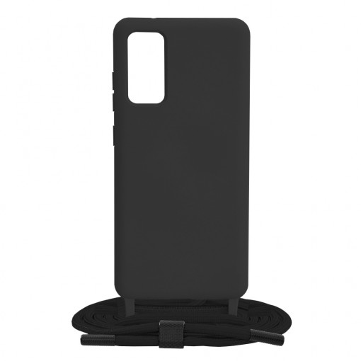 Husa telefon Samsung Galaxy S20 FE 4G / S20 FE 5G - Techsuit Crossbody Lanyard - Black