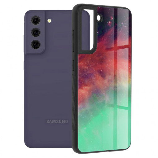Husa telefon Samsung Galaxy S21 FE 5G - Techsuit Glaze Series - Fiery Ocean