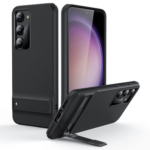 Husa telefon Samsung Galaxy S23 Plus - ESR Air Shield Boost Kickstand - Translucent Black