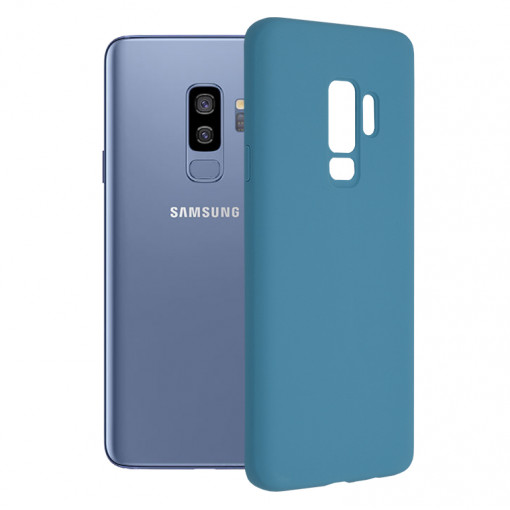 Husa telefon Samsung Galaxy S9 Plus - Techsuit Soft Edge Silicone - Denim Blue