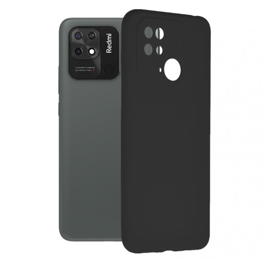 Husa telefon Xiaomi Redmi 10C - Techsuit Soft Edge Silicone - Black