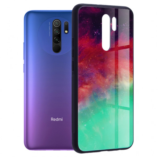 Husa telefon Xiaomi Redmi 9 - Techsuit Glaze Series - Fiery Ocean