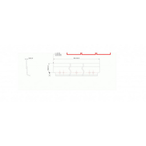 Wiper blade Konica Minolta DR-411 WB DC Select (KRK-MND152) DR411, compatibil