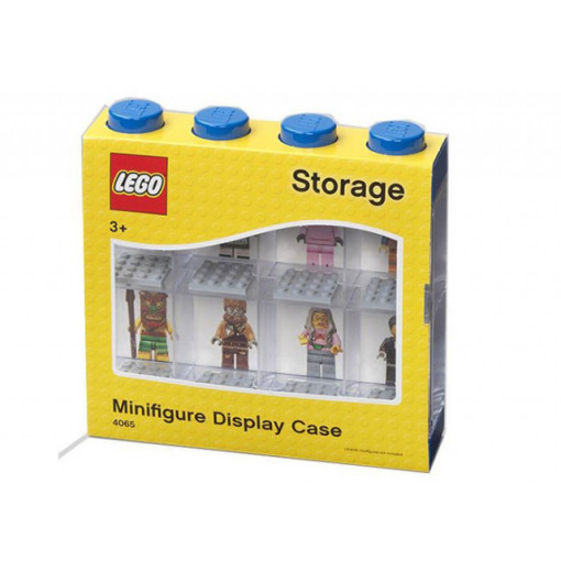 Cutie albastra pentru 8 minifigurine LEGO