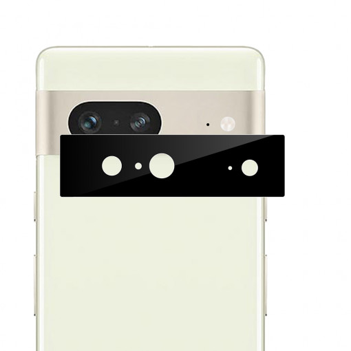 Folie Camera pentru Google Pixel 7 - Techsuit Full Camera Glass - Black