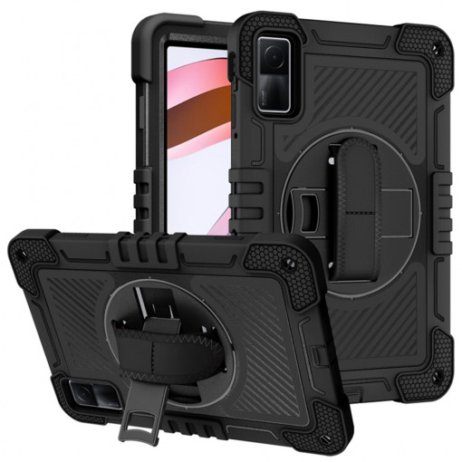 Husa tableta Xiaomi Redmi Pad - Techsuit StripeShell 360 - Black