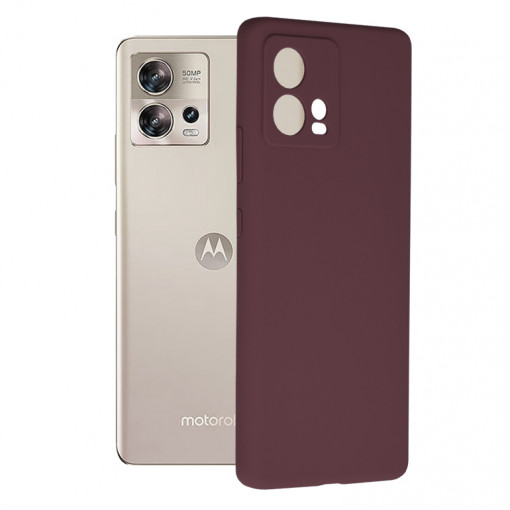 Husa telefon Motorola Edge 30 Fusion - Techsuit Soft Edge Silicone - Plum Violet