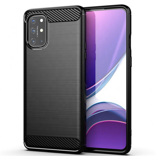 Husa telefon OnePlus 8T - Techsuit Carbon Silicone - Black