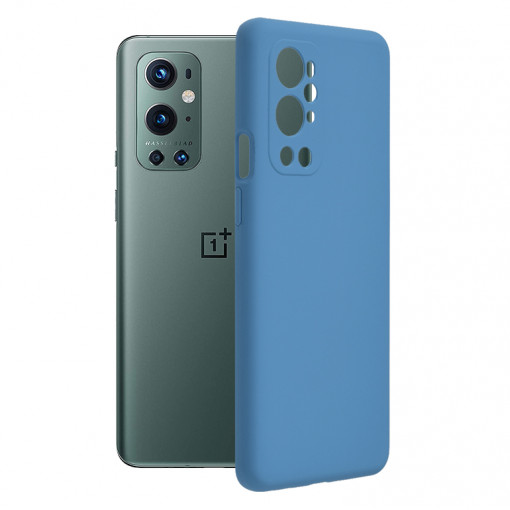 Husa telefon OnePlus 9 Pro - Techsuit Soft Edge Silicone - Denim Blue