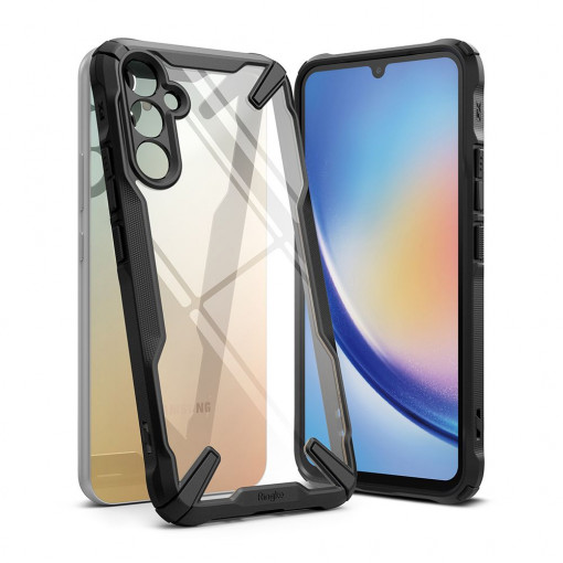 Husa telefon Samsung Galaxy A34 5G - Ringke Fusion X - Black