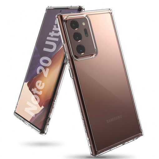 Husa telefon Samsung Galaxy Note 20 Ultra 4G / Note 20 Ultra 5G - Ringke Fusion - Clear