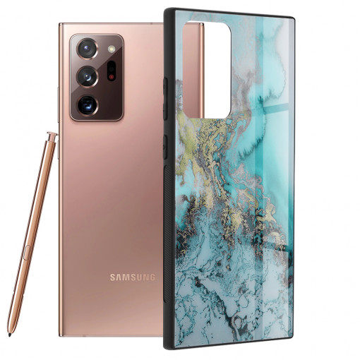 Husa telefon Samsung Galaxy Note 20 Ultra / Note 20 Ultra 5G - Techsuit Glaze Series - Blue Ocean