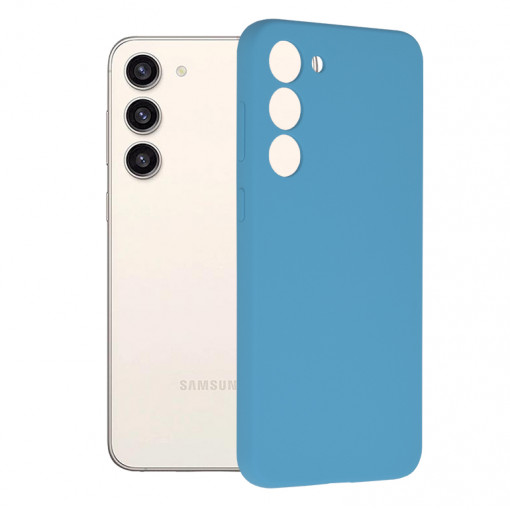 Husa telefon Samsung Galaxy S23 Plus - Techsuit Soft Edge Silicone - Denim Blue