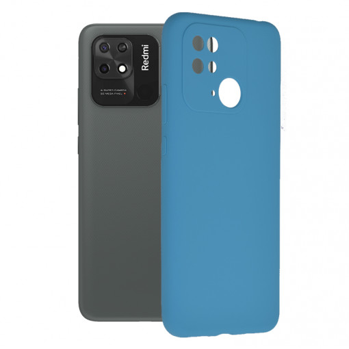 Husa telefon Xiaomi Redmi 10C - Techsuit Soft Edge Silicone - Denim Blue