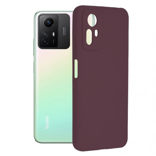 Husa telefon Xiaomi Redmi Note 12S - Techsuit Soft Edge Silicone - Plum Violet