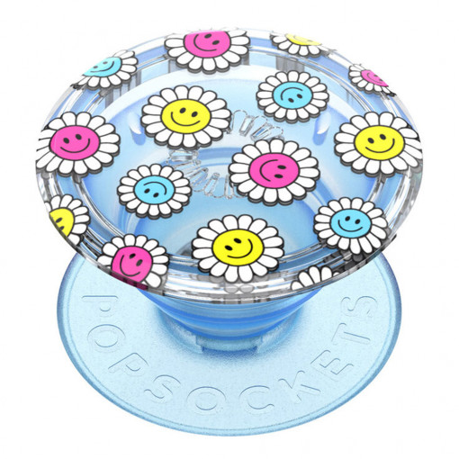 Suport pentru telefon - Popsockets PopGrip - Translucent Kawaii Daisies