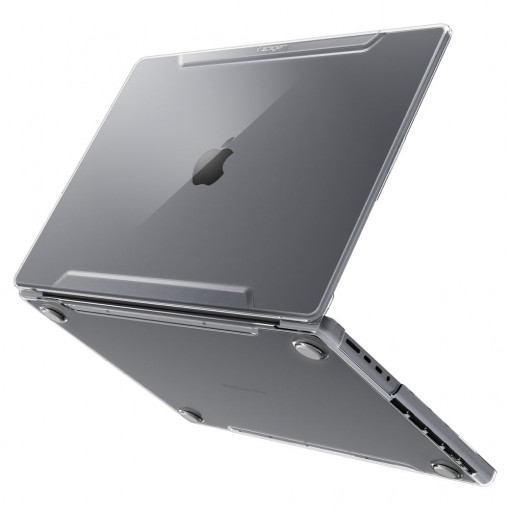 Carcasa pentru Macbook Pro 16" (2021 / 2022 / 2023) - Spigen Thin Fit - Crystal Clear