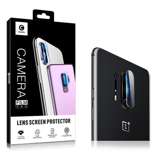 Folie Camera pentru OnePlus 8 Pro - Mocolo Full Clear Camera Glass - Clear