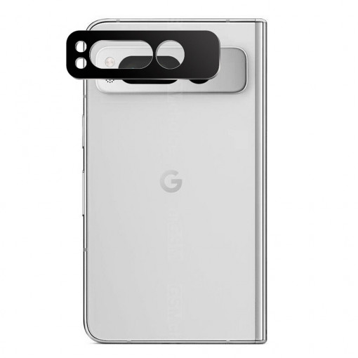 Folie Camera telefon Google Pixel Fold - Techsuit Full Camera Glass - Black